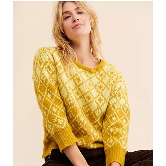 ANTHROPOLOGIE | Maeve | Chunky Wool Blend Sigfried Sweater | NWT - Picture 9 of 10